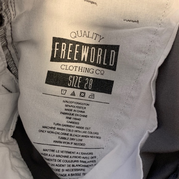 Mens Freeworld Khakis - Picture 3 of 3